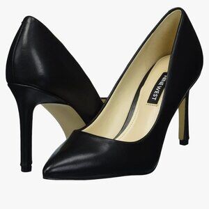 Elegant Black and Tan Stiletto Heels